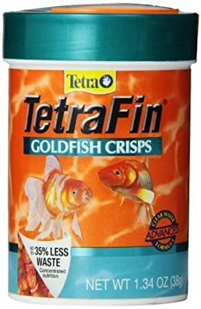 Tetra TetraFin Goldfish Crisps Fish Food, 1.34-oz