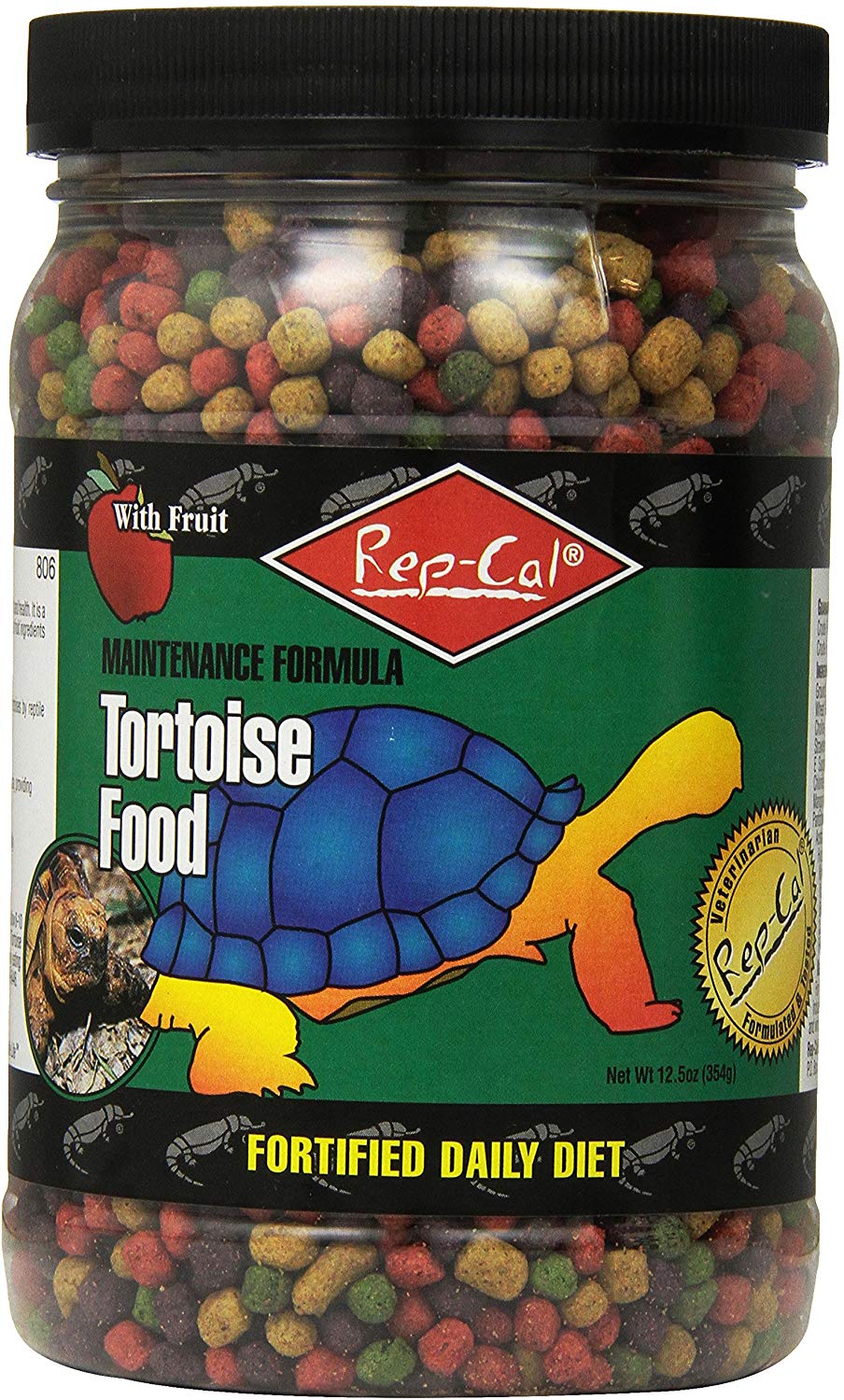 Rep-Cal Maintenance Formula Tortoise Food, 12.5-oz