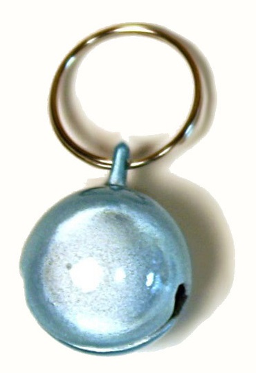 Goli Design Purrly Bell for Cats, Blue, Large