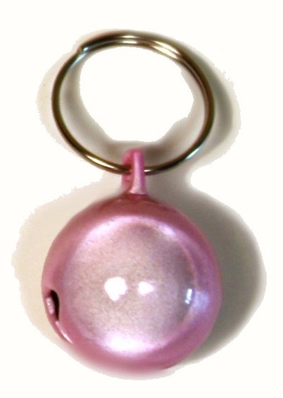 Goli Design Purrly Bell for Cats, Pink, Large
