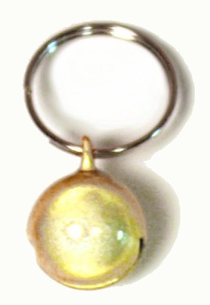 Goli Design Purrly Bell for Cats, Yellow