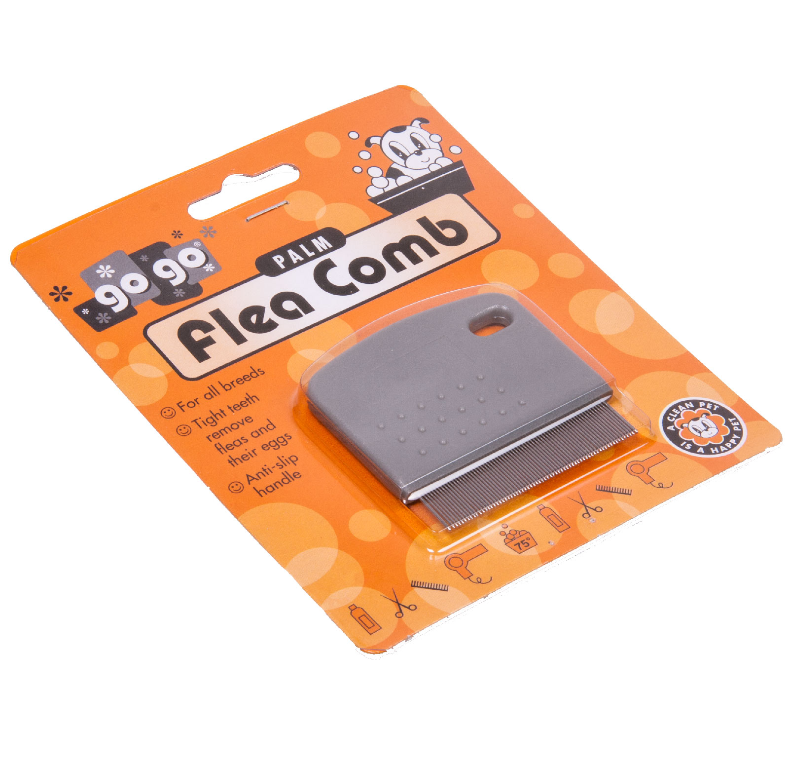 GoGo Palm Pet Flea Comb
