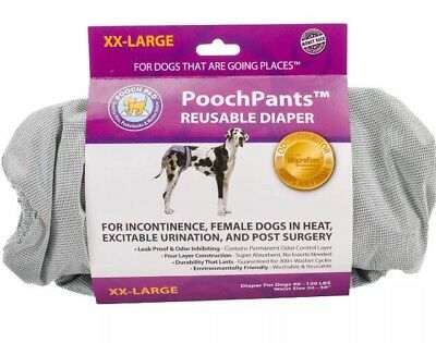 PoochPad PoochPants Reusable Dog Diaper, XX-Large