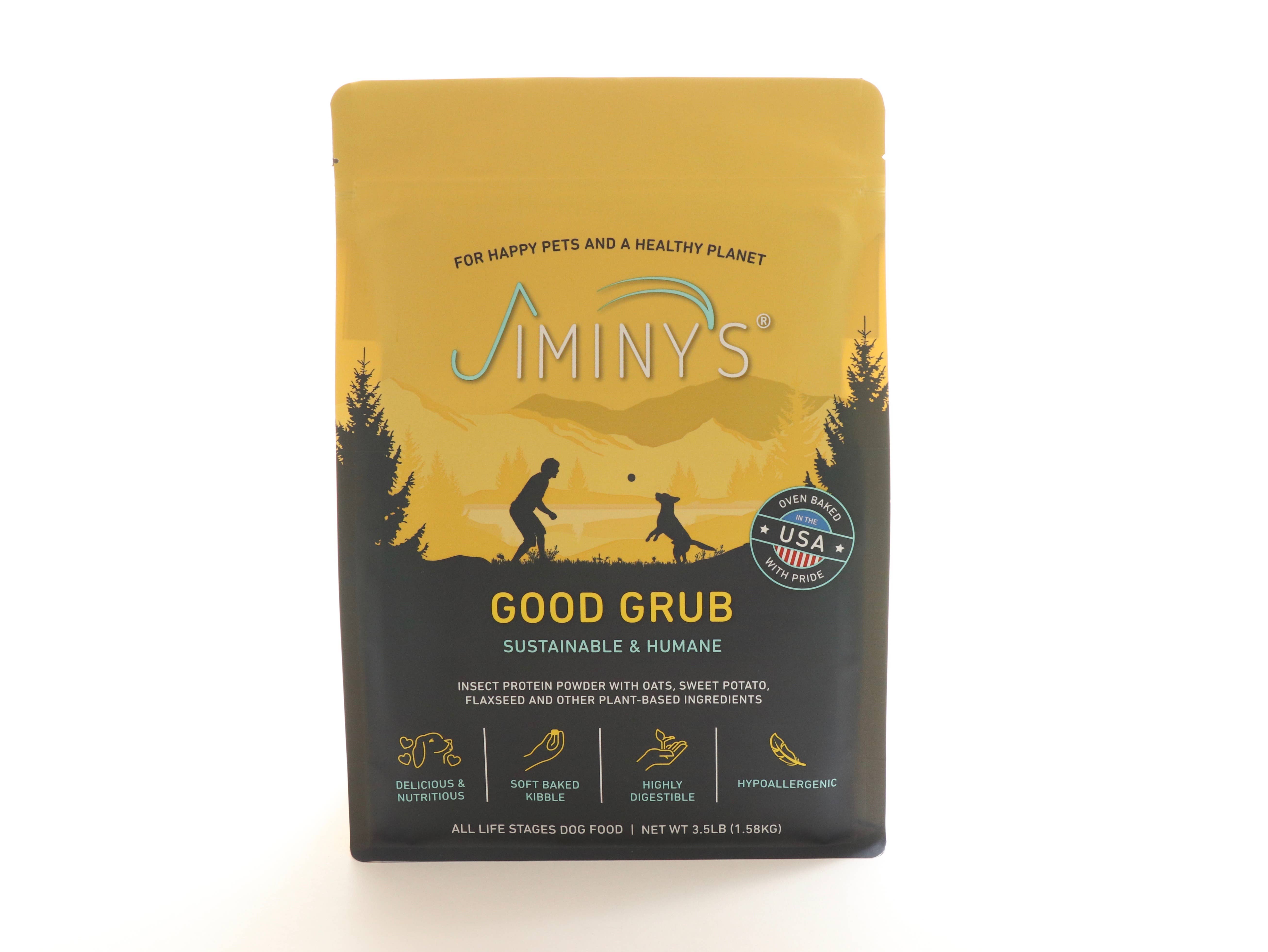 Jiminy's Good Grub Dry Dog Food, 3.5-lb