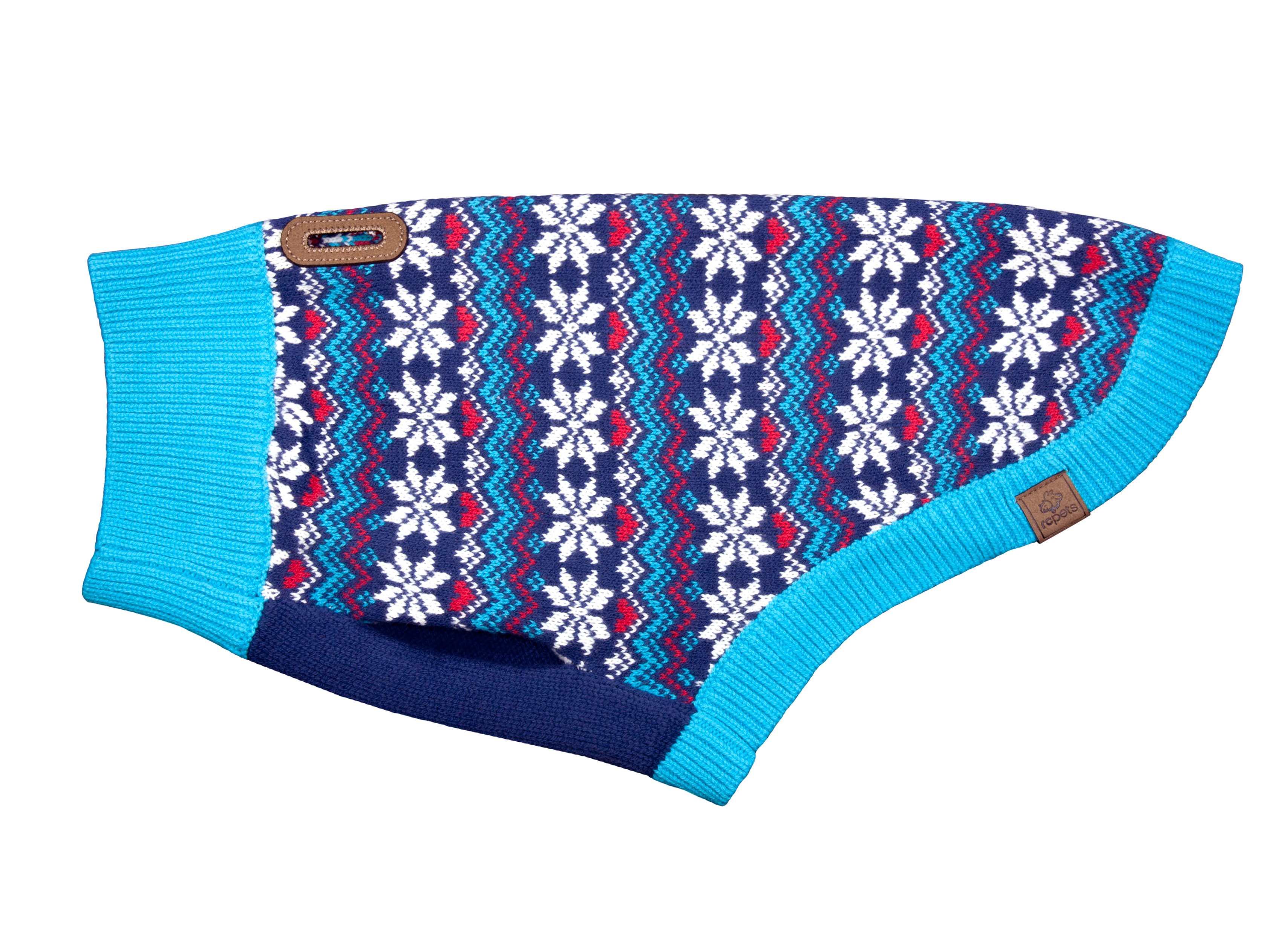 RC Pets Highland Dog Sweater, Classic Fair Isle, XX-Small