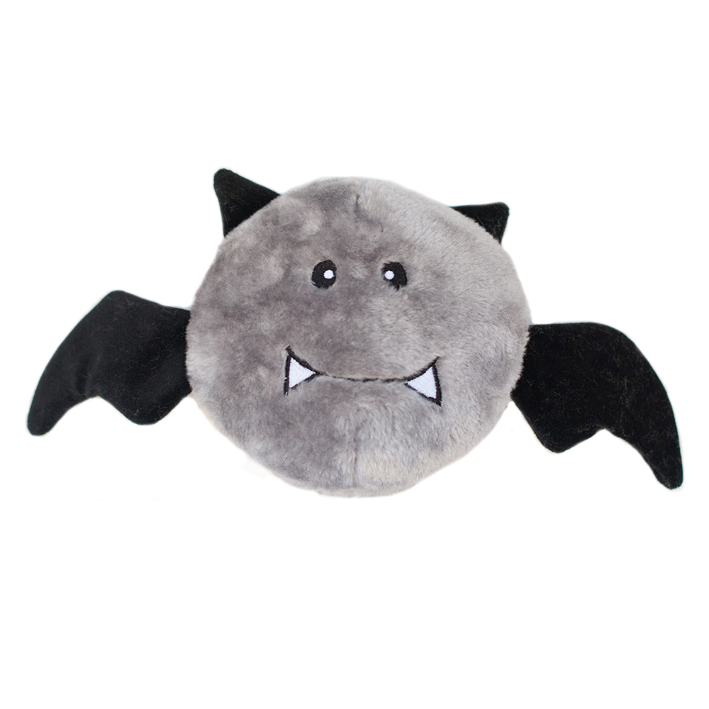 ZippyPaws Halloween Brainey Bat Dog Toy