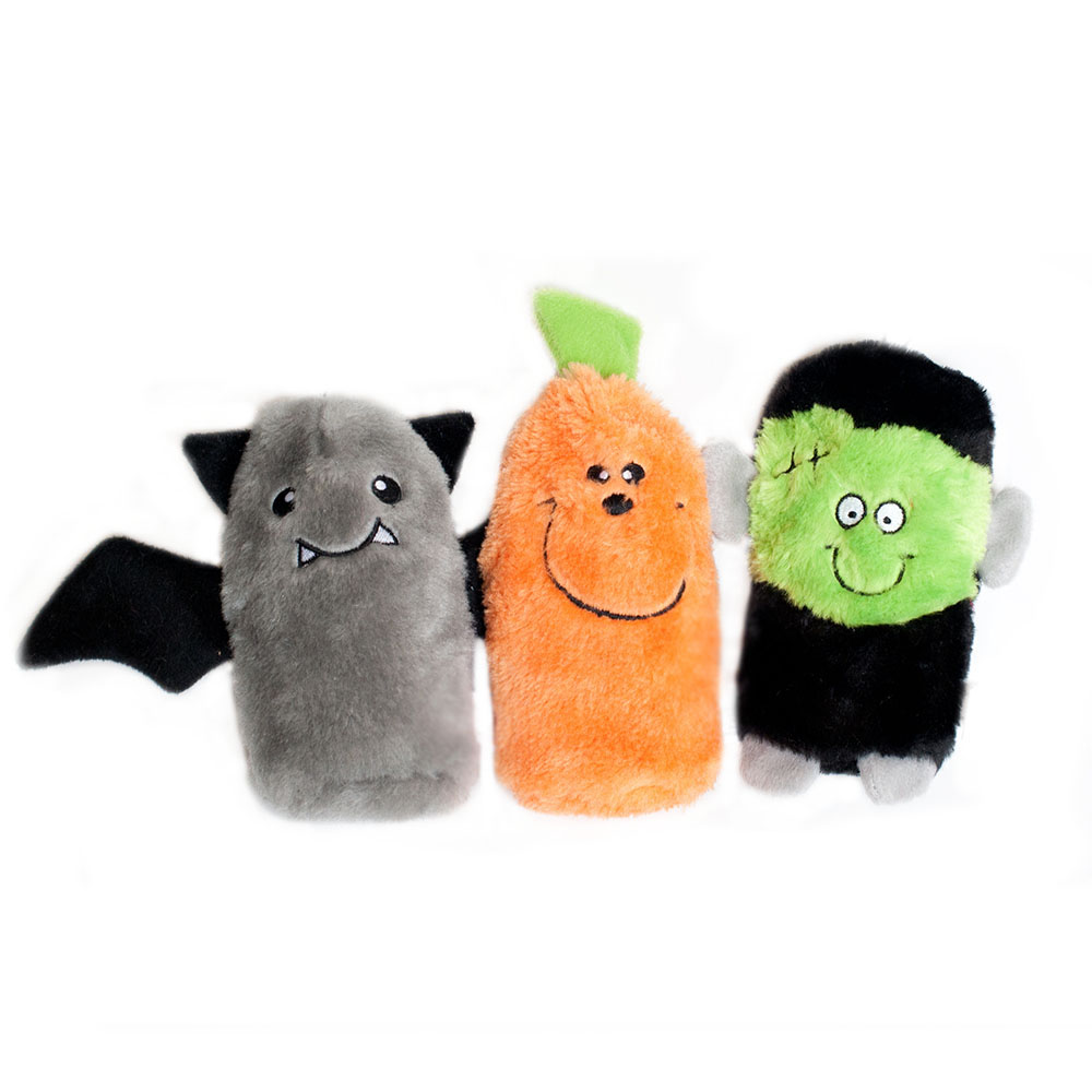 ZippyPaws Halloween Squeakie Buddies Dog Toy, 3-pk (Size: 3-pk)