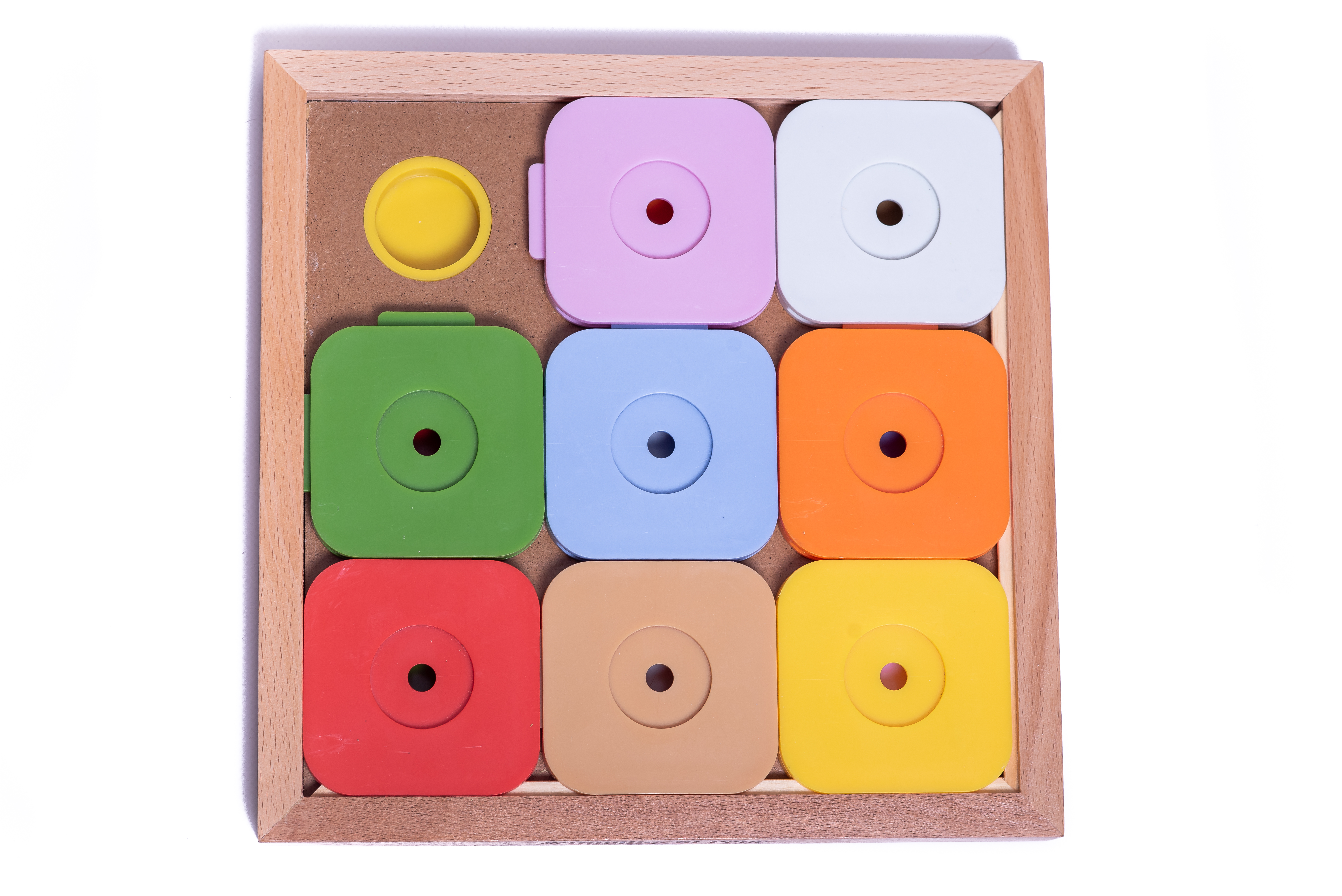 My Intelligent Pets Sudoku Expert Rainbow Dog Toy, Medium