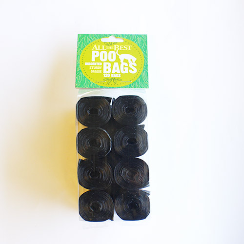 All The Best Poop Bags, Black 120 Count Unscented