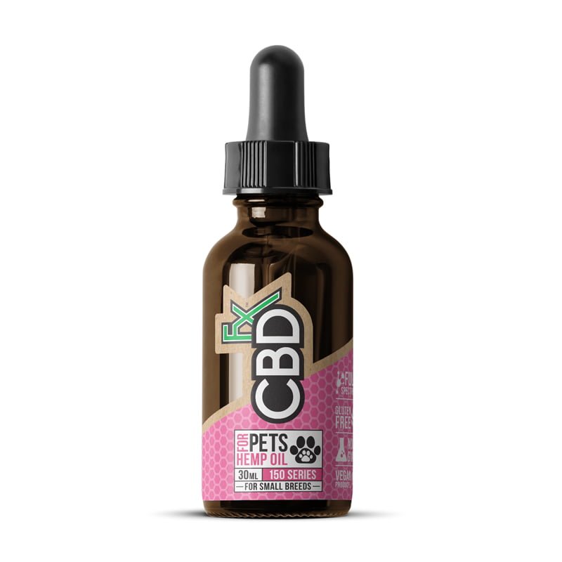 C B D  fx Alternative Supplement Tincture for Small Breed Dogs & Cats, 150mg, 30-mL