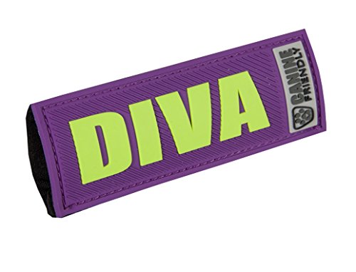 RC Pets Bark Notes Dog Collar Patch, Diva