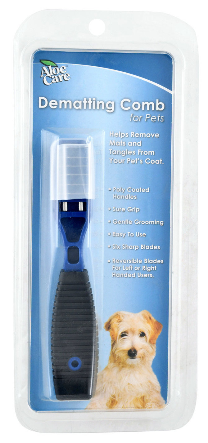Imperial cat Aloe Care Dematting Comb for Pets