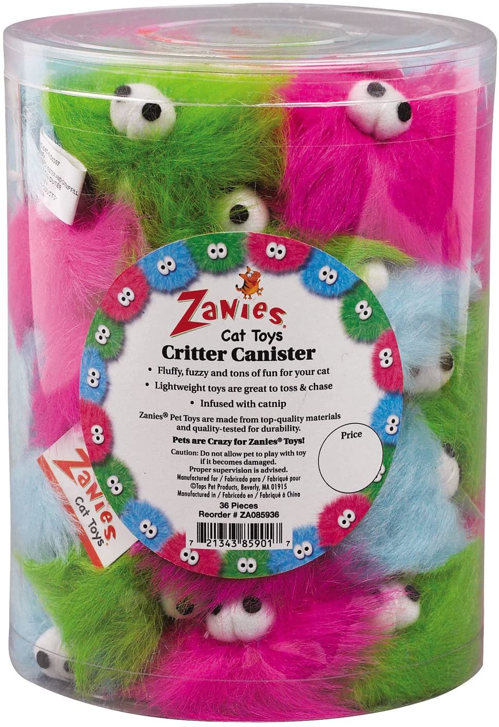 Zanies Critters Cat Toy