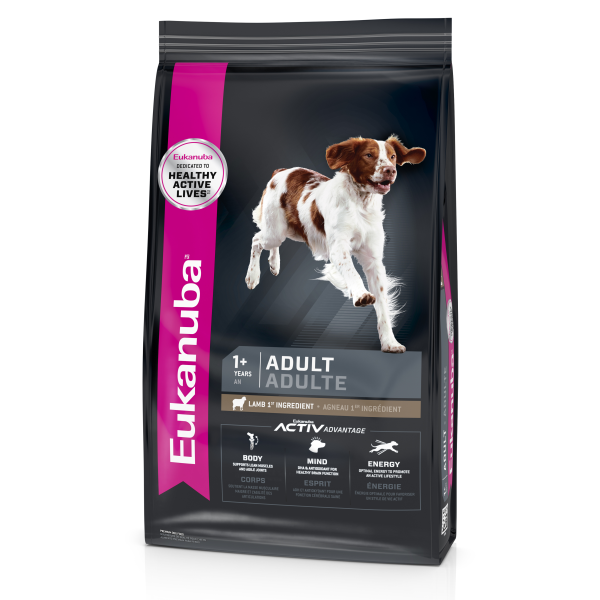 Eukanuba Adult Medium Breed Lamb Dry Dog Food, 30-lb