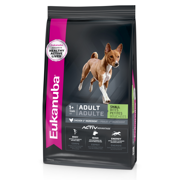 Eukanuba Adult Small Bites Chicken Dry Dog Food, 33-lb
