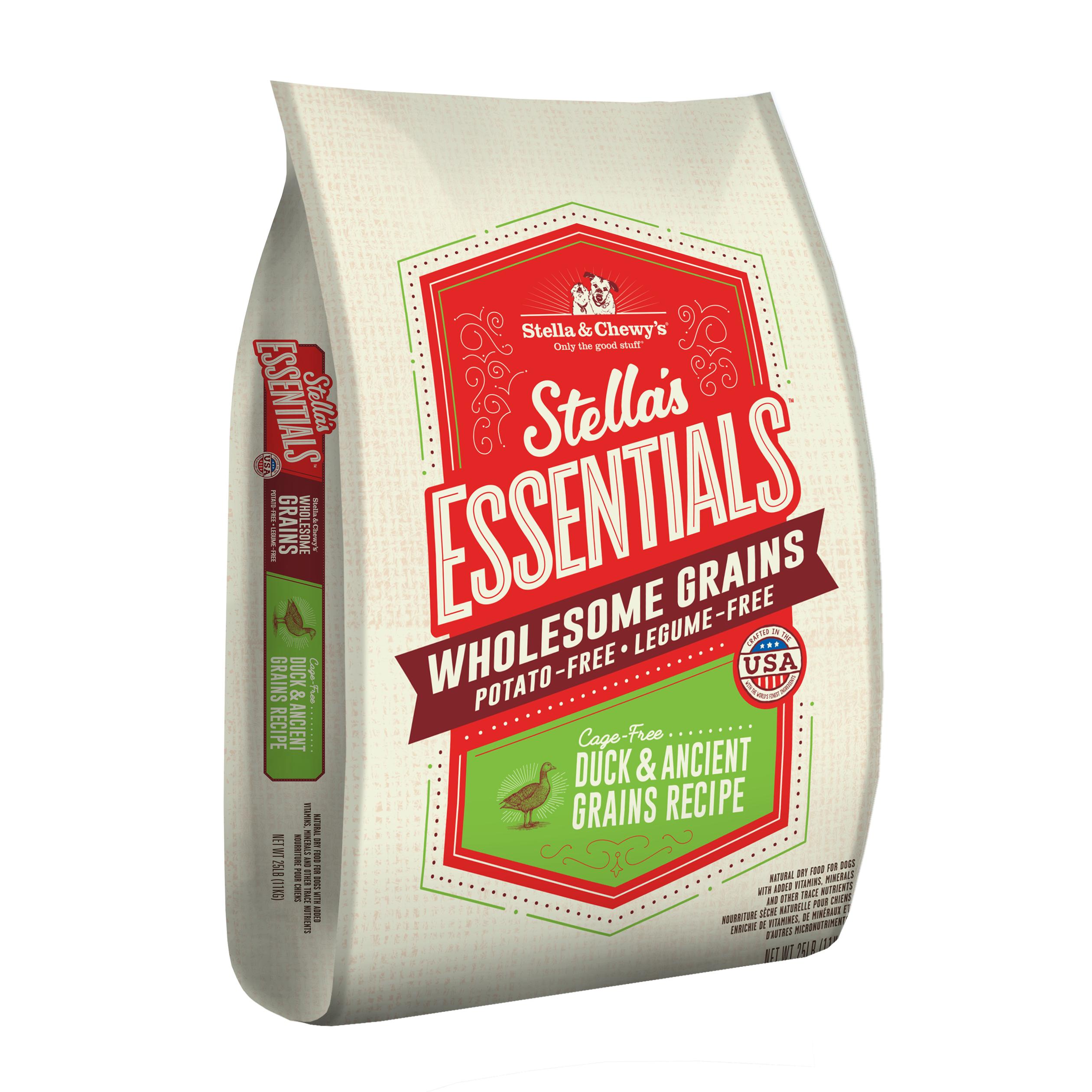 Stella Chewy s Essentials Wholesome Grains Duck Ancient Grains