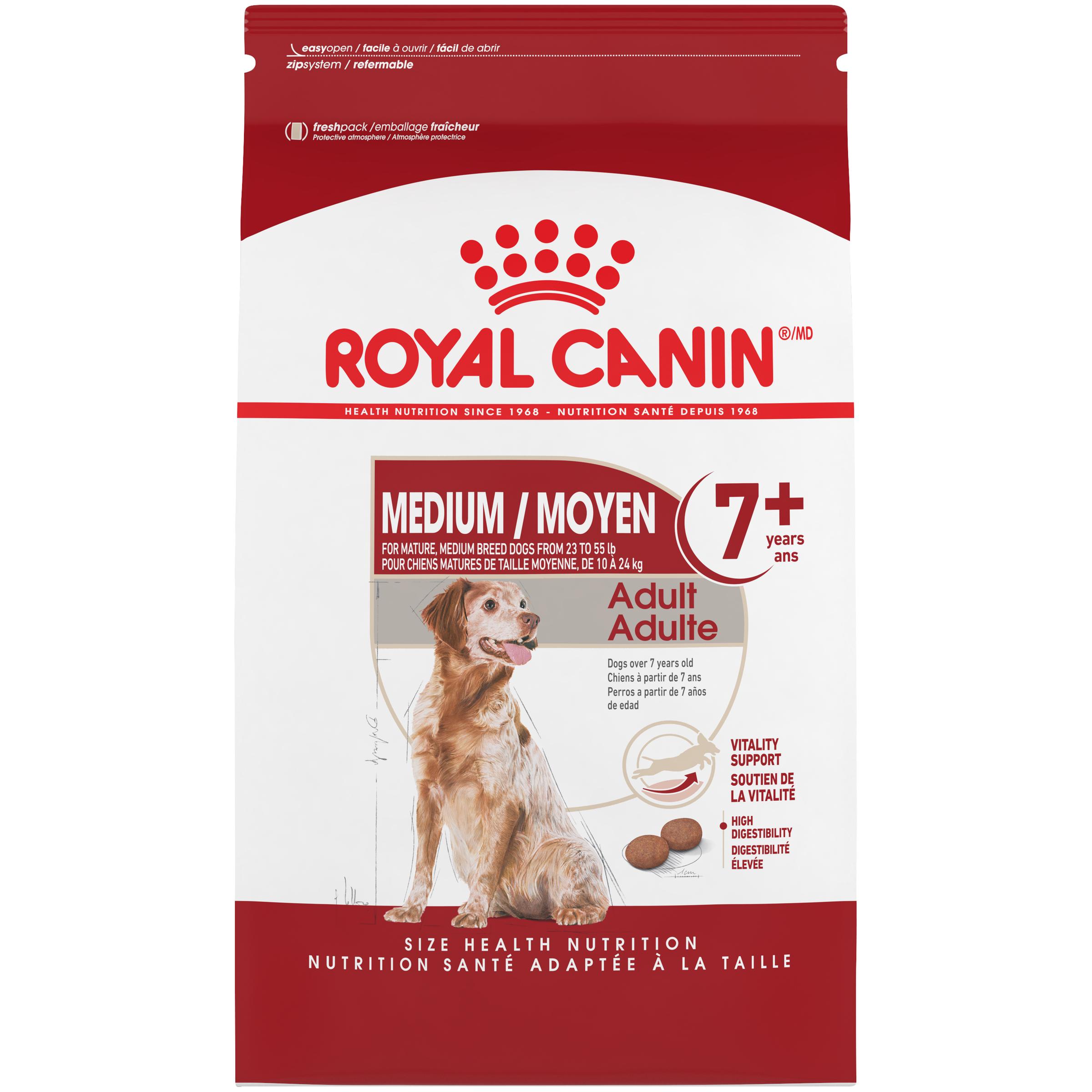Royal Canin Size Health Nutrition Medium Adult 7+ Dry Dog Food, 6-lb