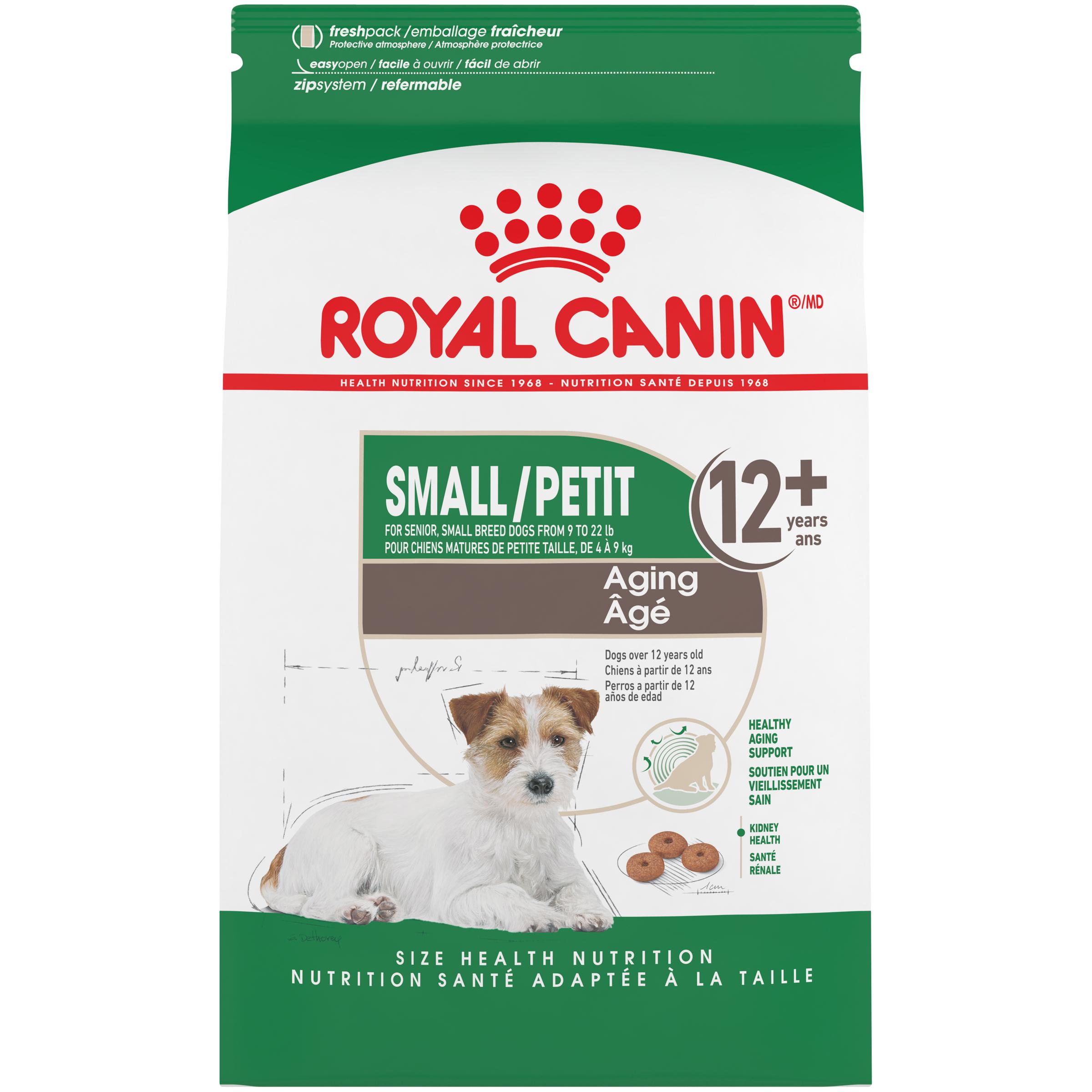 Royal Canin Size Health Nutrition Small Aging 12+ Dry Dog Food, 2.5-lb