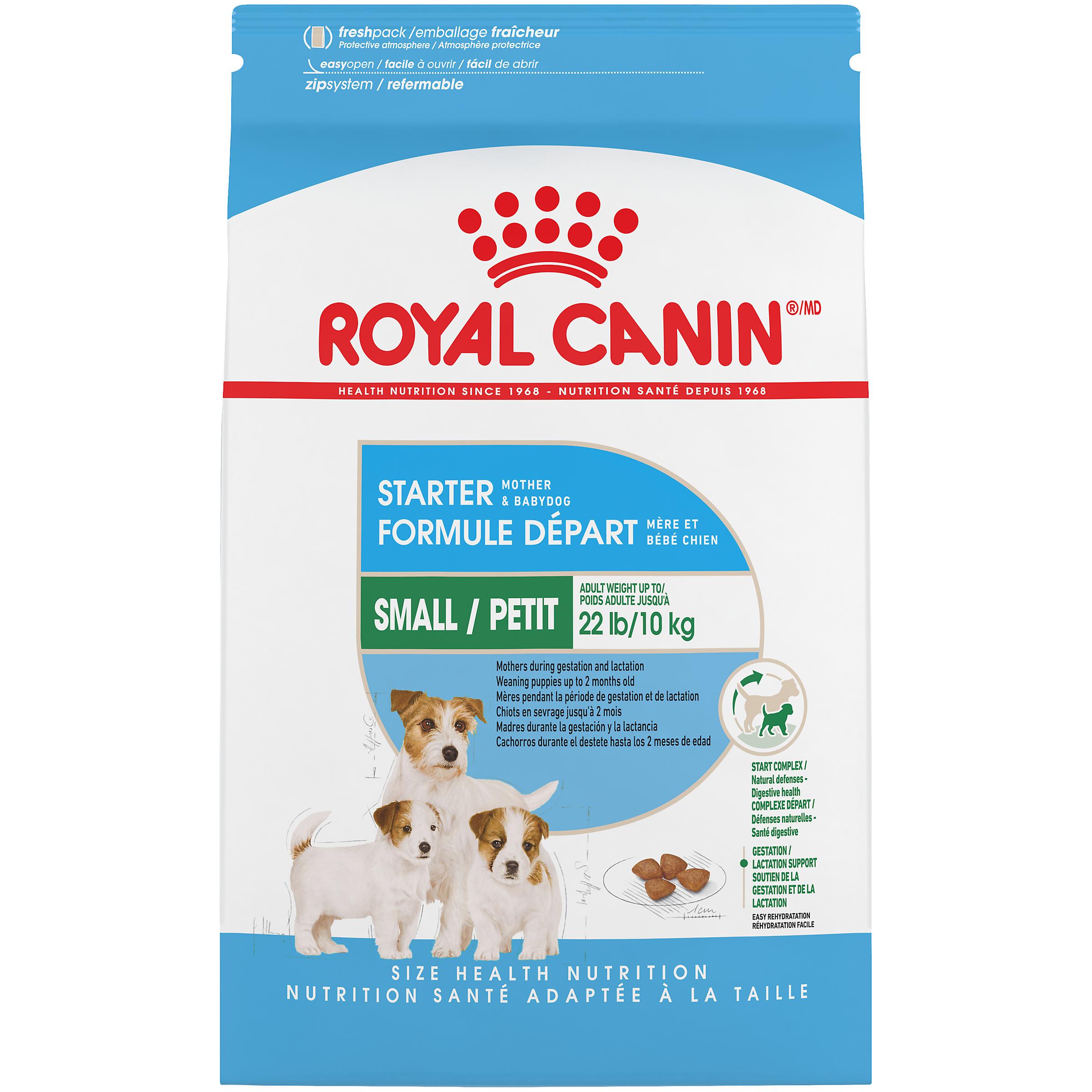 Royal Canin Size Health Nutrition Small Starter Mother & Baby Dry Dog Food, 15-lb