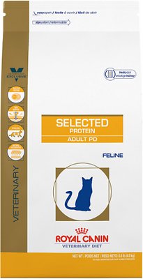 Royal Canin Veterinary Diet Selected Protein Adult PD Dry Cat Food, 8.8-lb