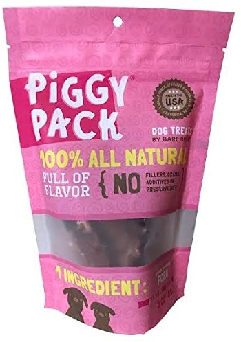 Bare Bites Piggy Pack Dehydrated Dog Treats