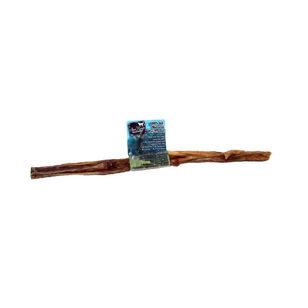 Home Range/Open Range Bully Stick Jr Bladder Dog Treats, 6-in (Size: 6-in)