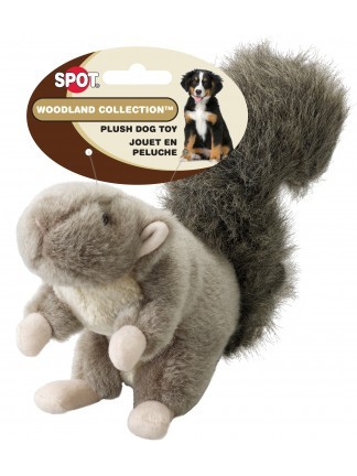 Ethical Pet Woodland Collection Squirrel Dog Toy, 10-in (Size: 10-in)