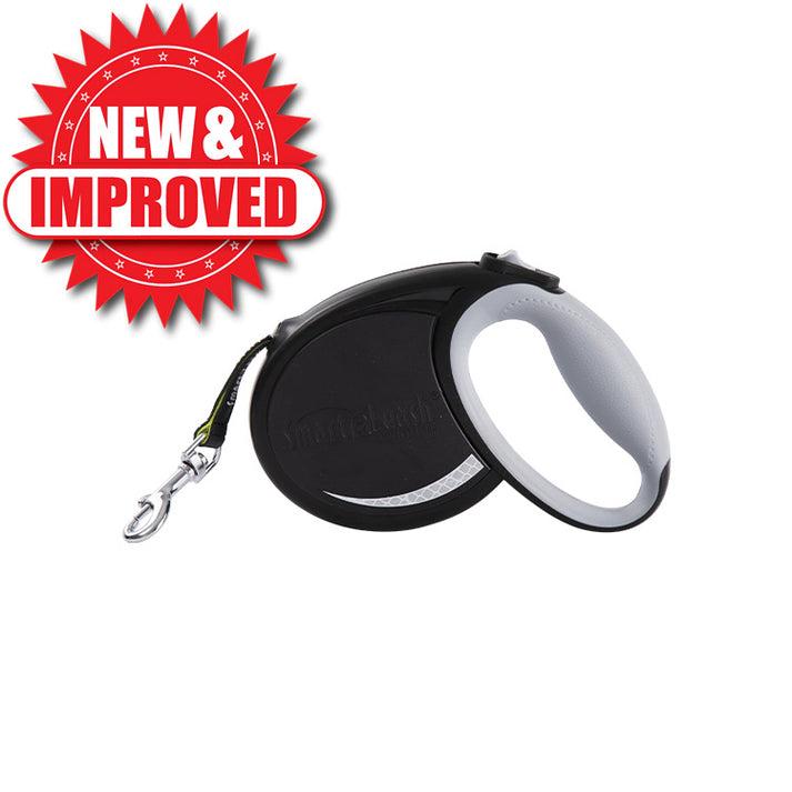 SmartLeash Auto-Lock Retractable Dog Leash, Black
