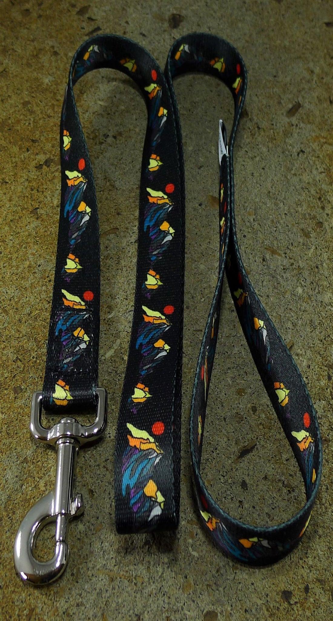 MTN Straps Dog Leash, Darkside, 4-ft