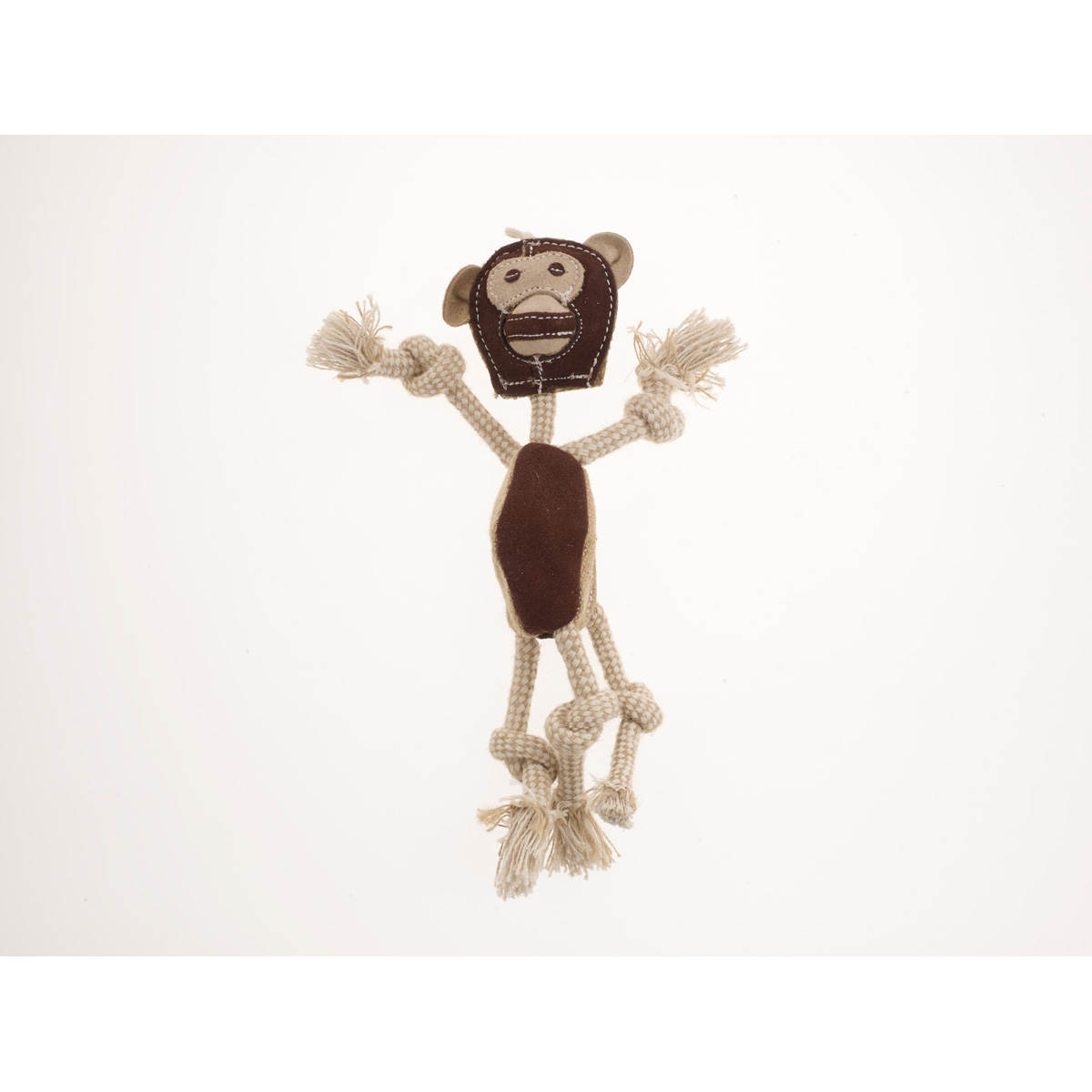 Aussie Naturals Wiggly Monkey Dog Toy, Small