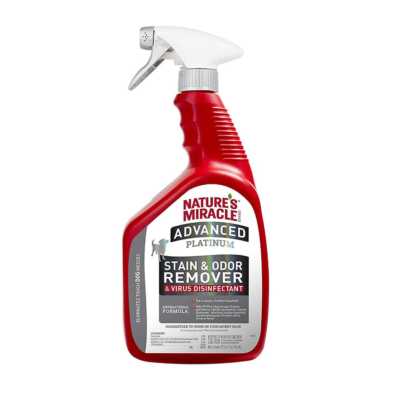 Nature's Miracle Advanced Platinum Dog Stain & Odor Eliminator Spray