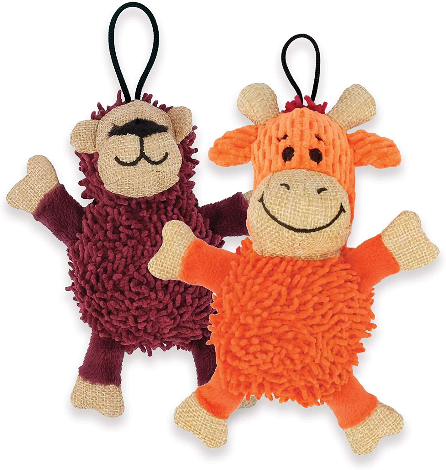 Zeus Mojo Naturals Noodle Chubbies Dog Toy, Assorted