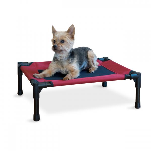 K&H Creative Solutions Elevated Pet Bed, Small, Barn Red