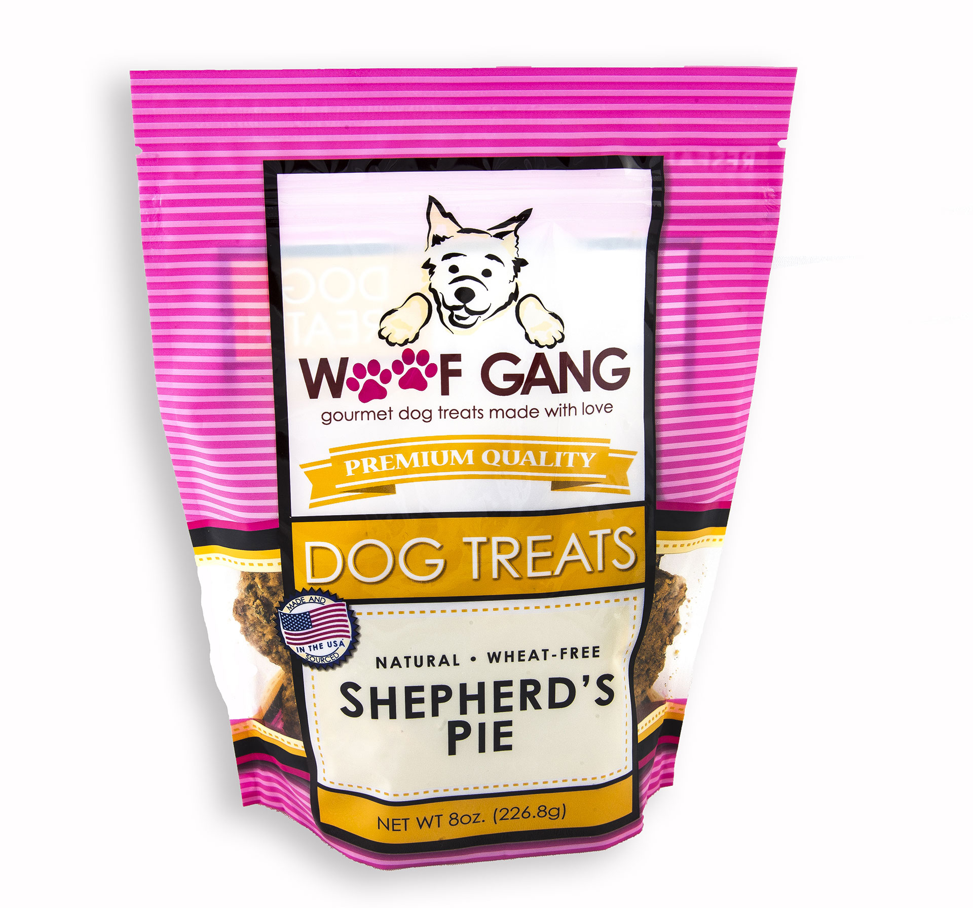 Woof Gang Bakery Shepherd's Pie Dog Treats, 8-oz