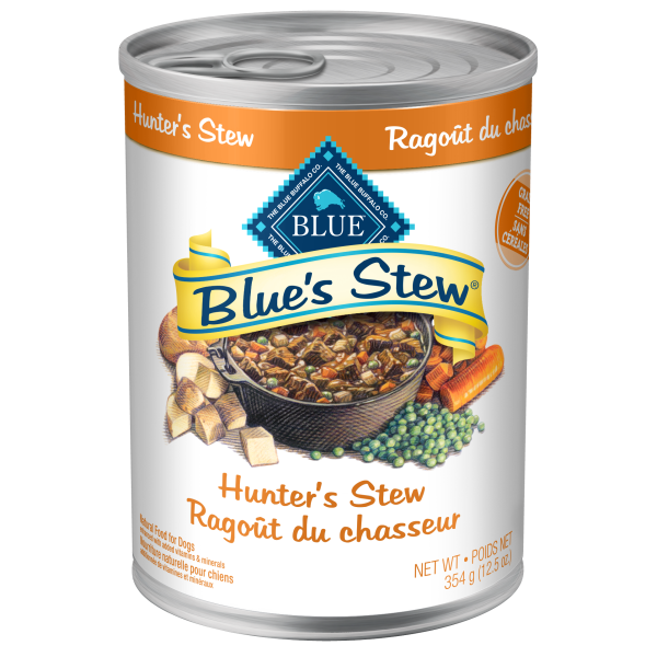Blue Buffalo Blue's Hunter's Stew Adult Wet Dog Food, 12.5-oz