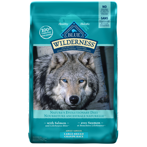 Blue Buffalo Wilderness Salmon Grain-Free Adult Large Breed Dry Dog Food