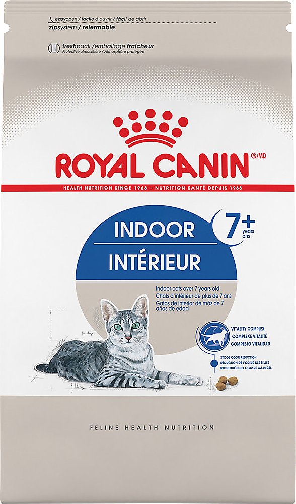 Royal Canin Feline Health Nutrition Indoor 7+ Dry Cat Food (**)