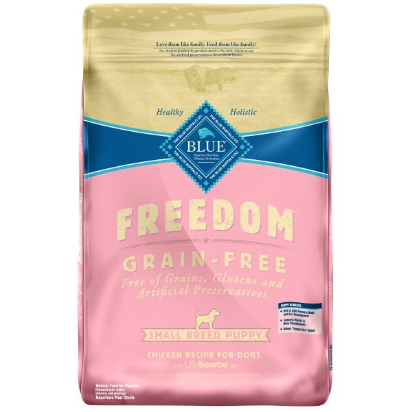 Blue Buffalo Freedom Chicken, Peas & Potatoes Grain-Free Puppy Small Breed Dry Dog Food