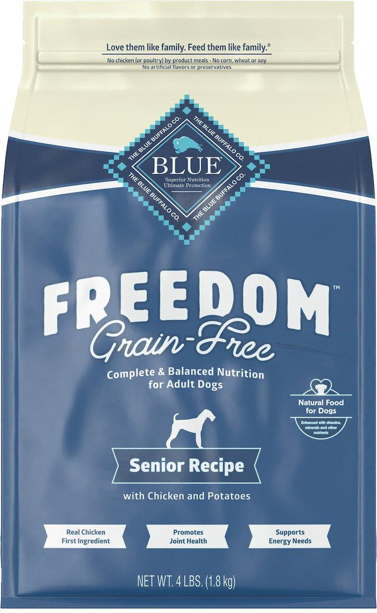 Blue Buffalo BLUE Freedom Chicken Senior Grain-Free Dry Dog Food