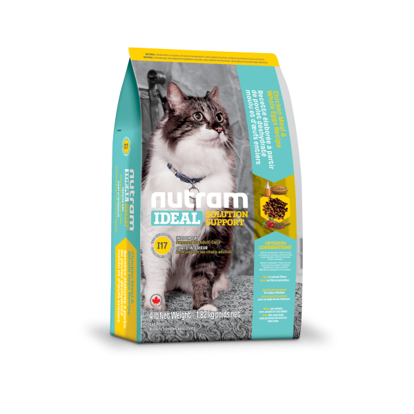 Nutram Ideal I17 Solution Support Chicken & Whole Eggs Dry Cat Food