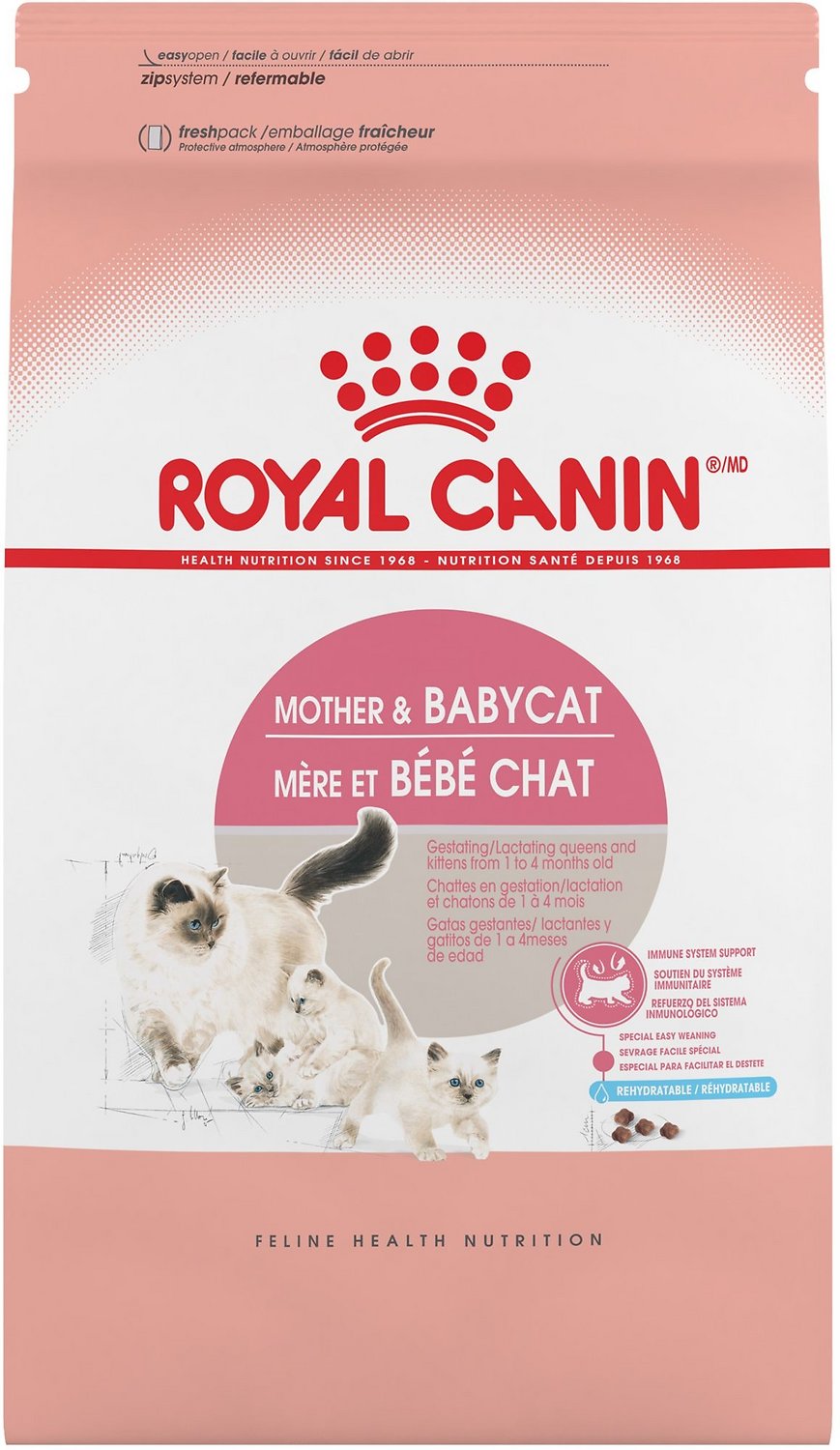 Royal Canin Feline Health Nutrition Mother & Babycat Dry Cat Food (**)