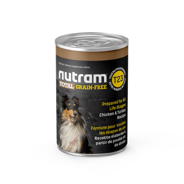 Nutram Total T23 Chicken & Turkey Grain-Free All Life Stages Wet Dog Food