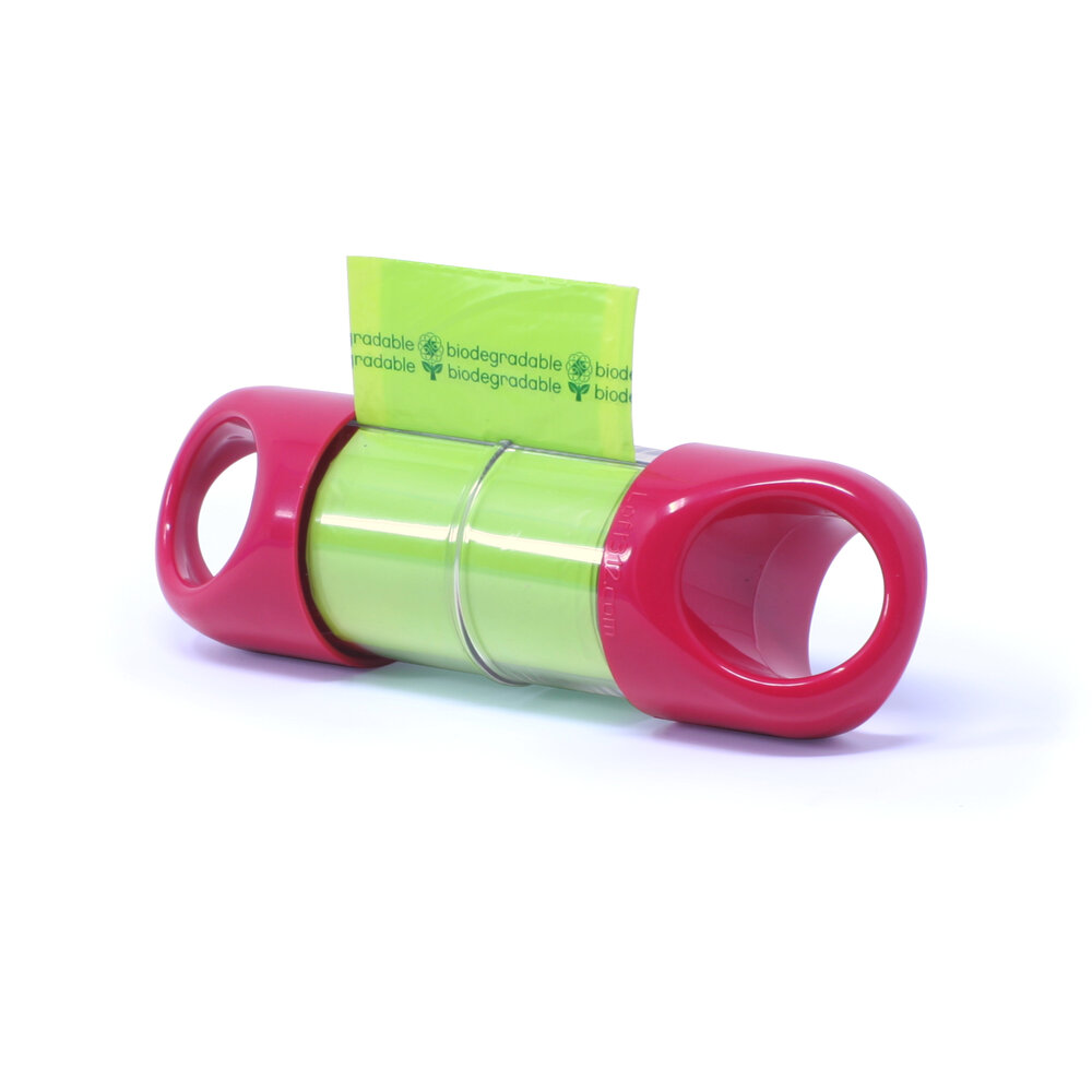 GreenLine Pet Supply Loop for Dog Poop Bag Dispenser, Pink
