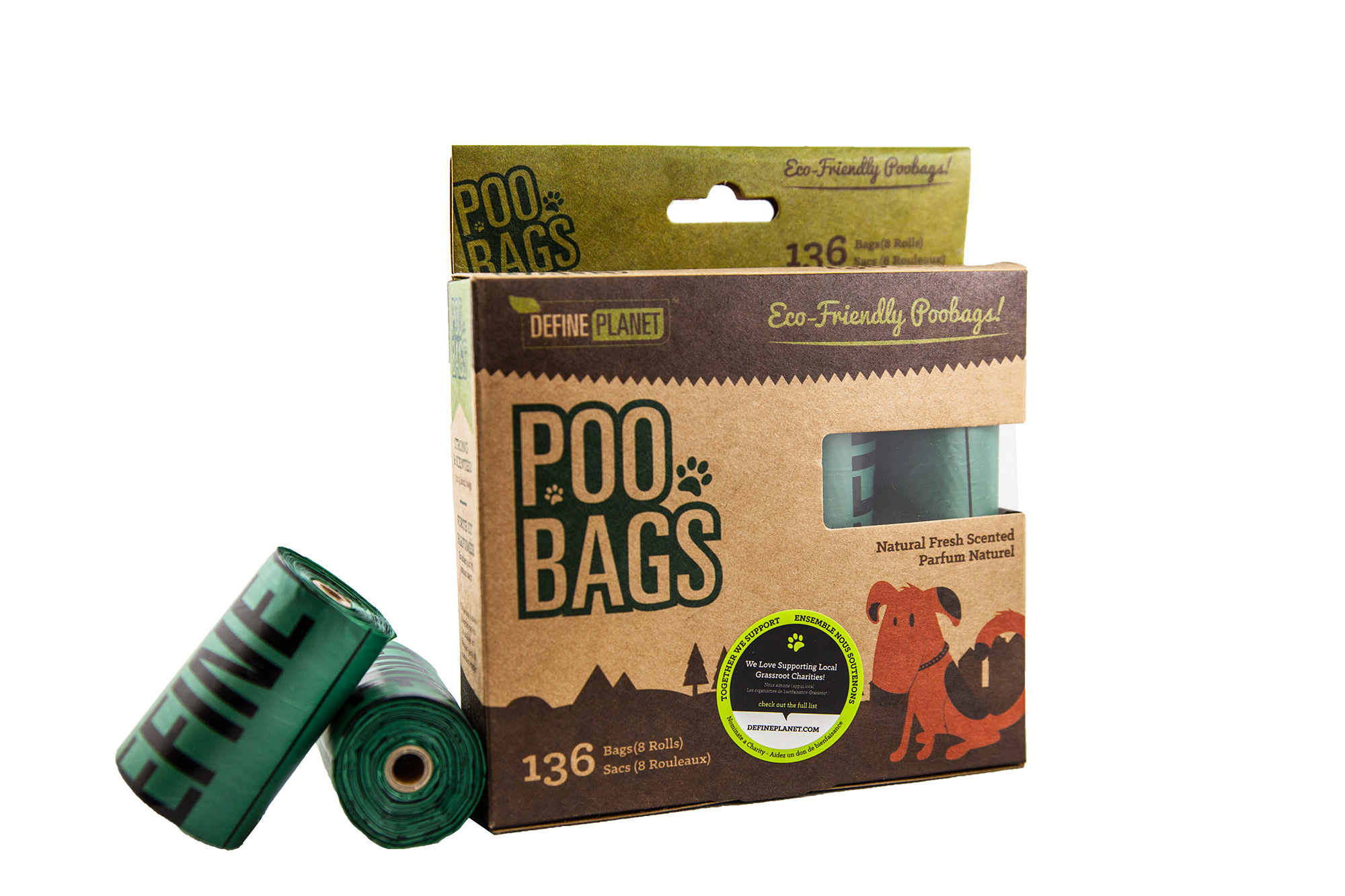 Define Planet Poo Bags for Dogs, 8-count