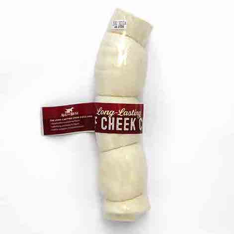 All The Best Beef Cheek Roll Dog Treats, 10-12-in