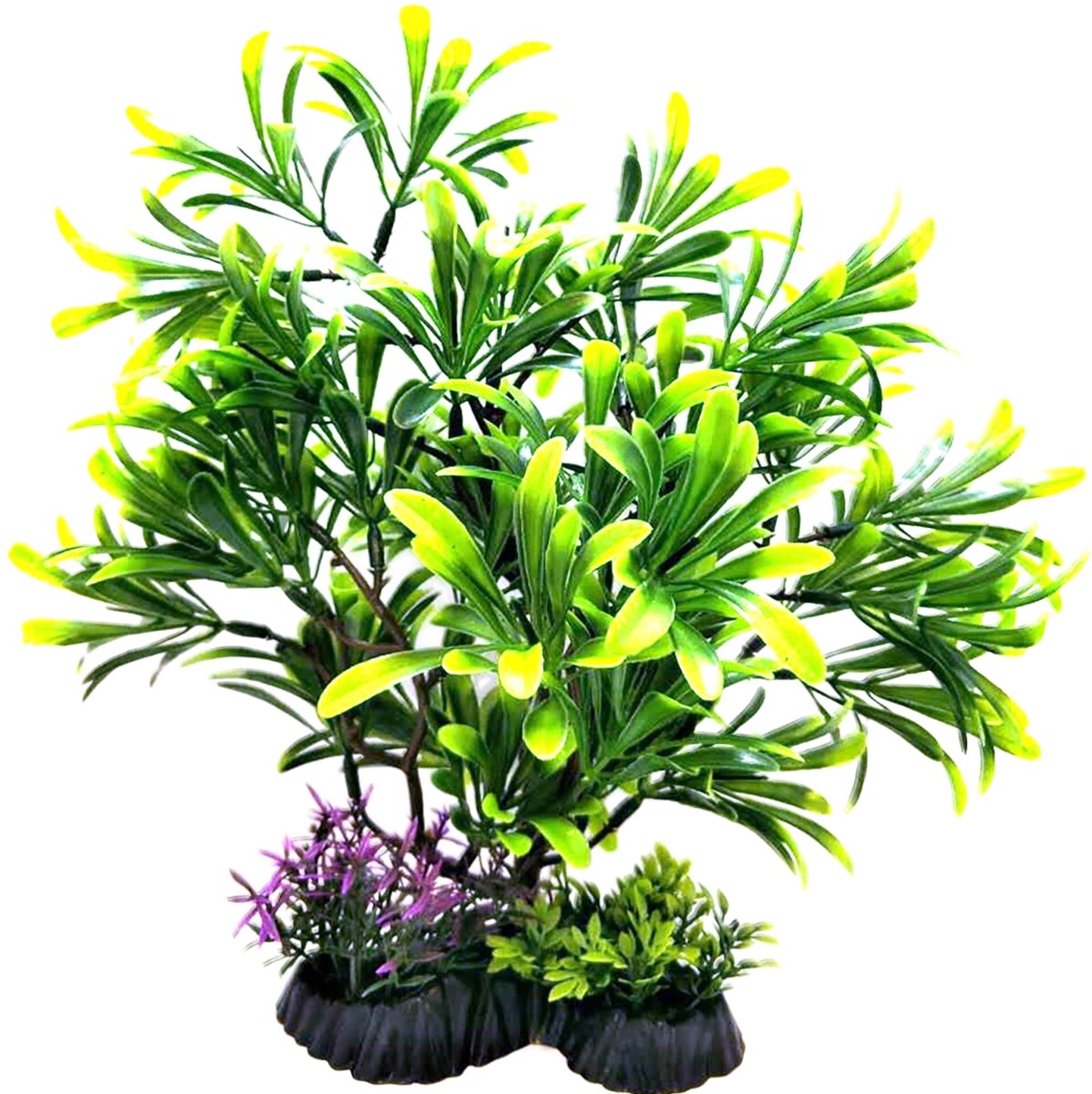Penn-Plax Bonsai Tree Aquarium Plant, Green, 11-12-in