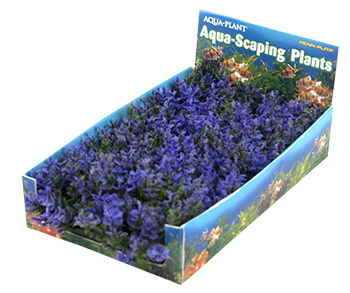 Penn-Plax Aqua-Scaping Bunch Aquarium Plant, Purple, Small