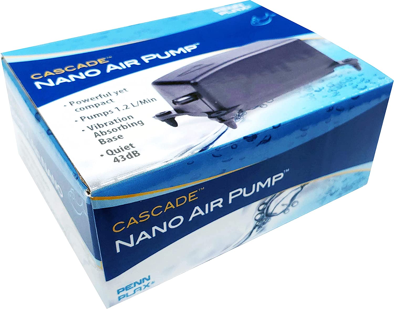Penn-Plax Cascade Aquarium Nano Air Pump