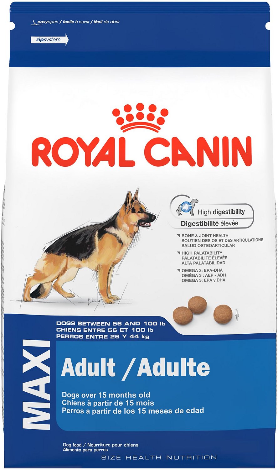Royal Canin Size Health Nutrition Maxi Adult Dry Dog Food (**)