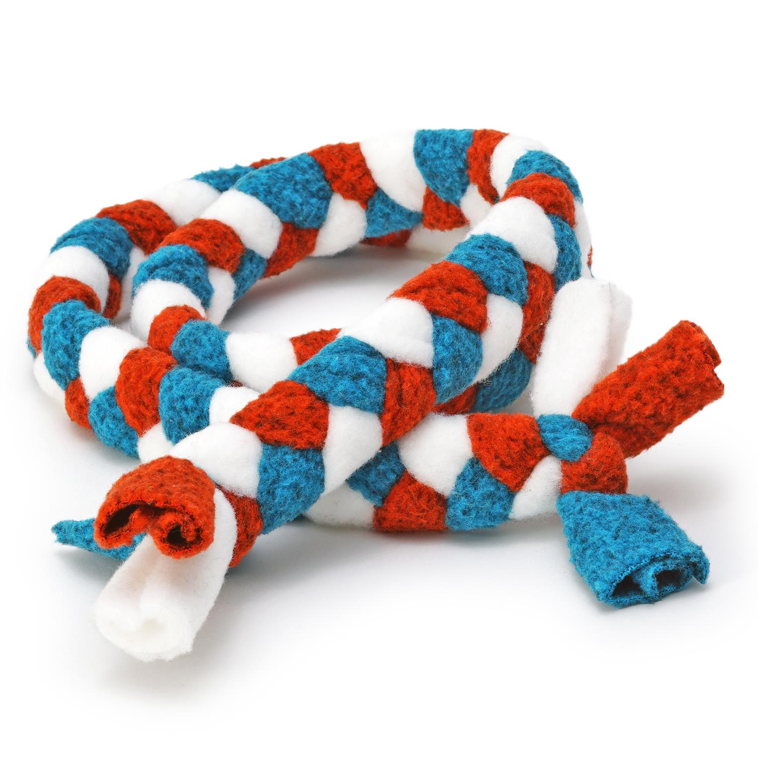 Knots of Fun Follow Me Dog Toy, Multi, 36-in